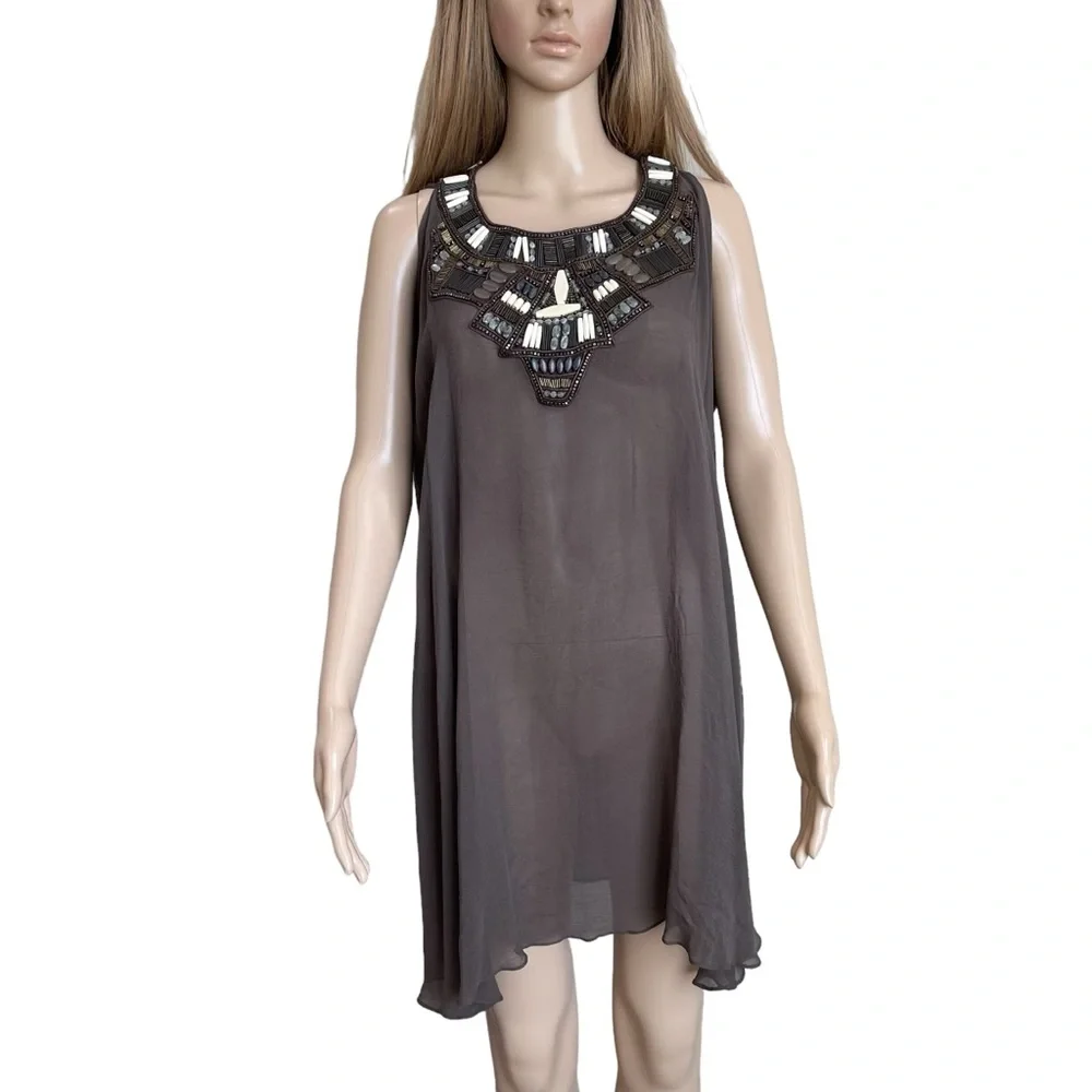 All Saints Beaded Dress 2 NWT